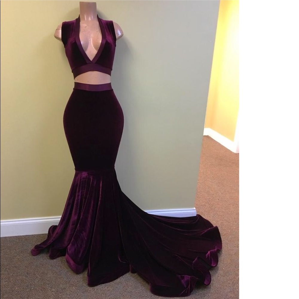 Velvet Lush Prom Dress